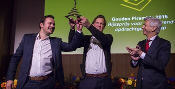 Stuur uw ruimtelijk project in voor de Gouden Piramide 2016