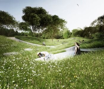 Impressie van Where the River Runs tijdens de Garden Expo 2015.