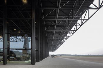 Het Nationaal Militair Museum van Wageningen Architecten. Foto: Christian Richters