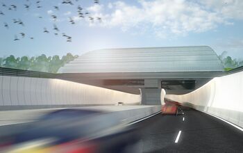 Tunnelmond overkapping Vlietzone. Beeld: Van Benthem Crouwel