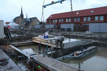 Plaatsen van de fundering