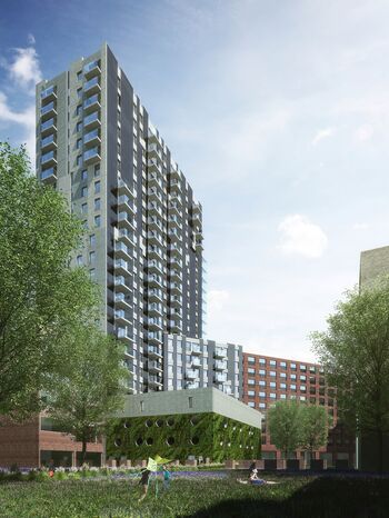 Artist impressie: CIIID/ZesxZes/Mecanoo