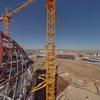 Structural Steel Contractor, Metal Yapi Eng & Const; Photography by Fatih Kucukcolak