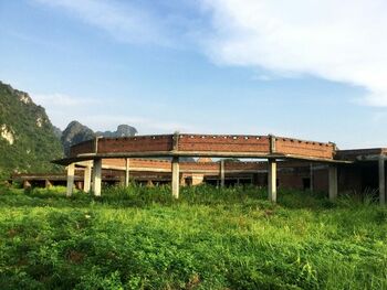 Het restaurant is aan alle kanten open