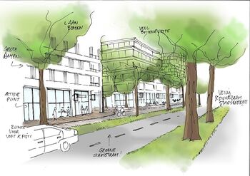 Impressie van de Afrikaweg.