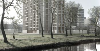 303 studentenwoningen in woontoren op campus TU/e