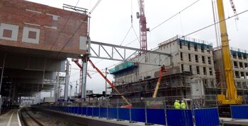 Station Breda: vakwerkconstructie verbindt noord en zuid met elkaar