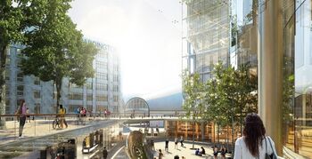 Glanzende wolkenkrabber moet Londense wijk leefbaar maken