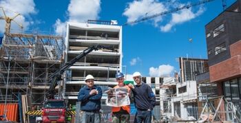 Zelfbouw van huurwoningen in Amsterdam