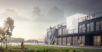 Verplaatsbaar studentendorp oplossing voor woningtekort