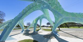 Openbaar kunstwerk Spineway is digitaal gefabriceerd