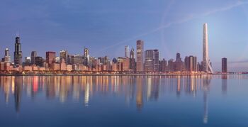 Nieuwe ‘supertall’ vervangt voormalige Chicago Spire