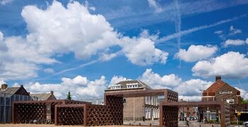 Entreepoort   museum De Pont van Benthem Crouwel Architects