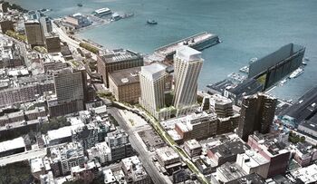 BIG onthult ontwerp draaiende torens langs High Line