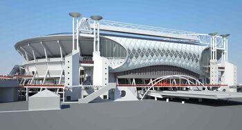 Amsterdam ArenA aan vooravond historische verbouwing