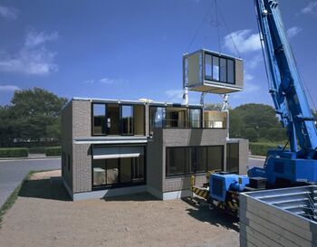 Industriële woningbouw Japan: prefab woningen