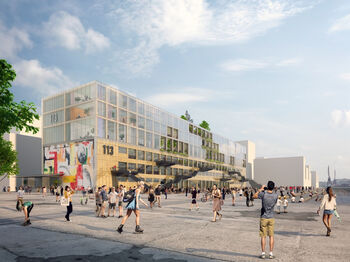 Verbouw pakhuis moet haven Gothenburg levendig karakter geven