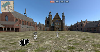 Zo zag het Binnenhof eruit in 1630