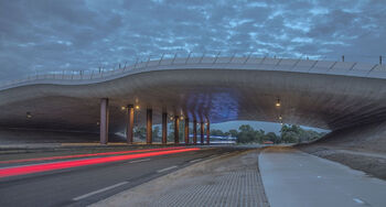 Natuurbrug Zeepoort genomineerd voor Betonprijs 2017