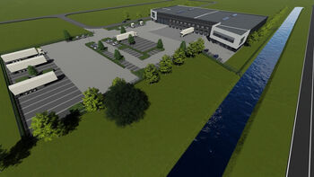 Aan de Stegge Twello slaat eerste paal Schiphol Logistics Park