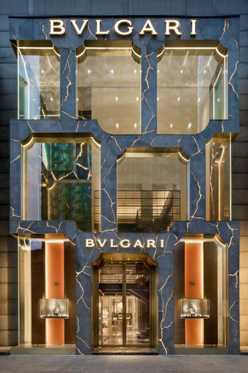 MVRDV ontwerpt gevels flagshipstores Bvlgari