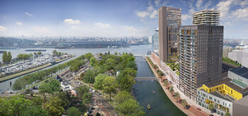 Innovatieve gevel prijkt aan energieleverende woontoren BOLD