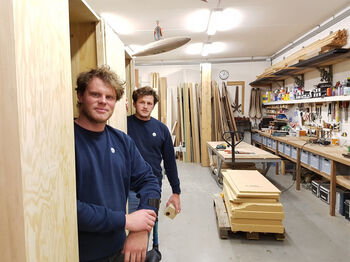 Ambachtelijk bouwen met cross laminated timber