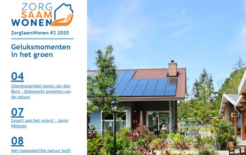 ZorgSaamWonen lanceert digitaal magazine over groen en gezondheid