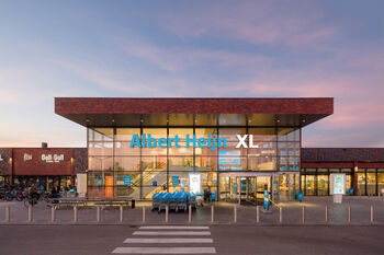 Circulaire gevelvernieuwing en renovatie Albert Heijn Nijmegen