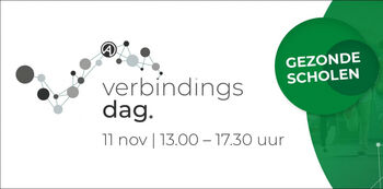 Laatste kans: meld u aan voor de Verbindingsdag Gezonde Scholen