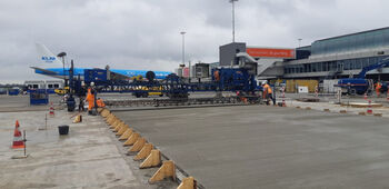 Schiphol ook overstag: vezels van Convez als wapening