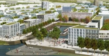 Weer water in Noorderhaven Zutphen