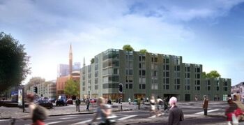 Bouwfonds start bouw woon- en winkelcentrum op Kop van Lombok