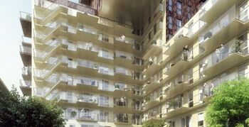 UHSB Balkons met extreme uitkraging