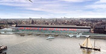 Amsterdam staat op overkapping Amsterdam CS