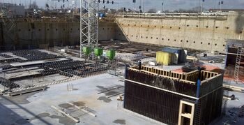 Schoonwerkbekisting voor nieuwbouw stadskantoor Venlo