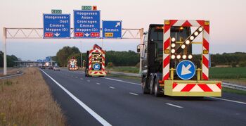 Doorstroming van wegen ver boven de norm