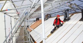 Drieduizend woningen 'in de steigers' in Rotterdam Zuid