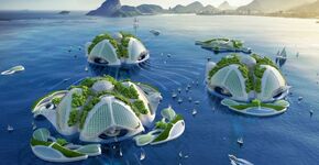 Oceaankrabbers: 3D-geprinte woningen van gerecycled afval