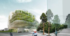 Groen kantoorgebouw katalysator voor stedelijke ontwikkeling