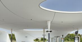 Futuristische dakconstructie voor Duits busstation Pforzheim