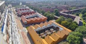 Wonen op voormalig sportveld: Woonhoven Cortinghborg in Groningen