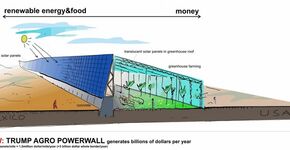 Trumps grensmuur? Bouwen met zonnepanelen