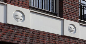 Emoji’s op winkelcentrum in Amersfoort