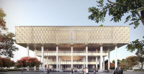Mecanoo’s Openbare Bibliotheek Tainan in uitvoering