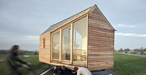 Een tiny house village verrijst in Den Haag