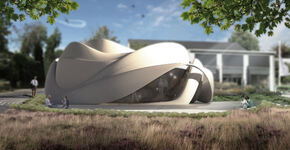 Eerste 3D-geprinte gebouw van Europa onthuld