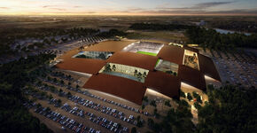 Austin hoopt op voetbalstadion en muziekarena