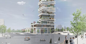 Eén woontoren, verschillende woningen