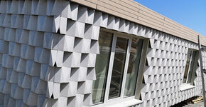 NPSP maakt gevel van bermgras, gerecycled toiletpapier en textiel